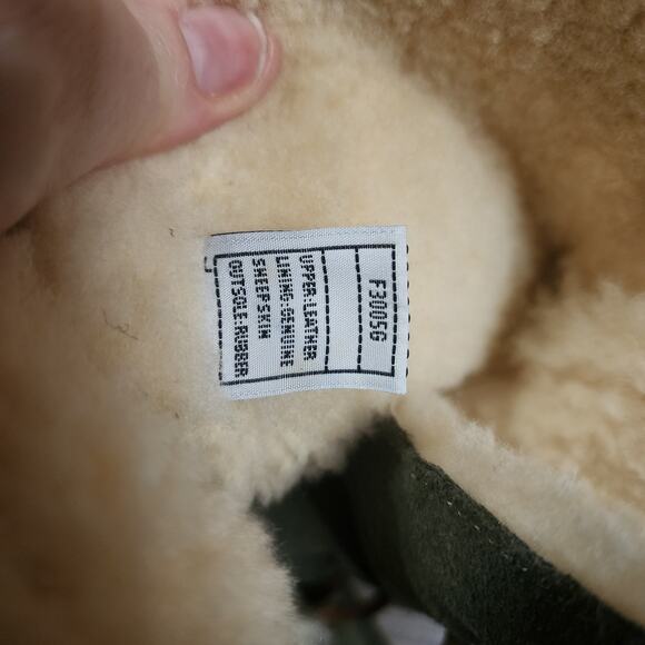 Ugg Australia Whitley 5230 Women's 7 Olive Green Lace Up Tall Boots BX38 - Picture 9 of 11